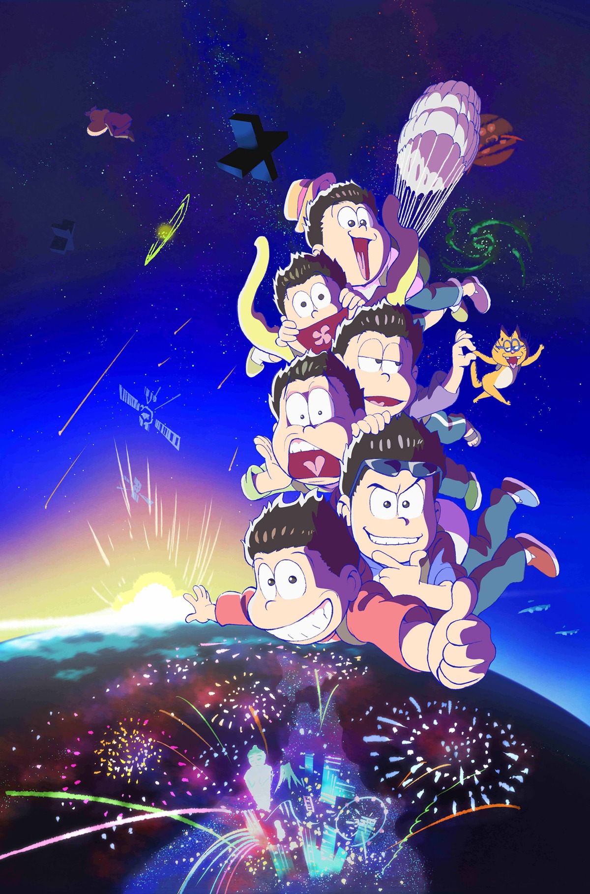 テレビアニメ「おそ松さん」第2期ティザービジュアル