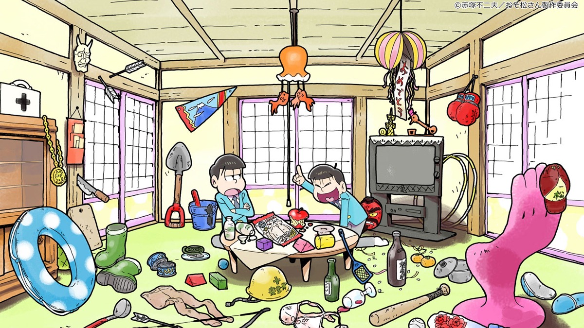 アニメ「おそ松さん ショートフィルムシリーズ」ビジュアル
