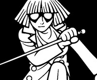 サングラススタンプ