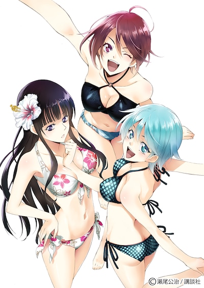 「風夏」のカラーイラスト。