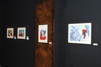 「映画公開記念『鋼の錬金術師展』」の様子。