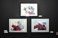 「映画公開記念『鋼の錬金術師展』」の様子。