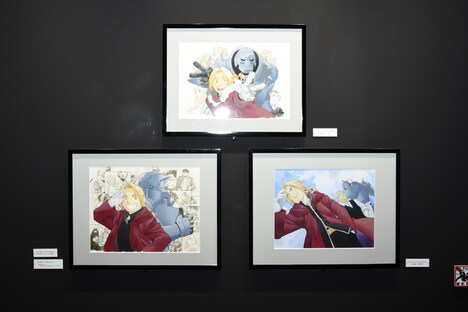 「映画公開記念『鋼の錬金術師展』」の様子。