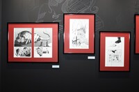 「映画公開記念『鋼の錬金術師展』」の様子。