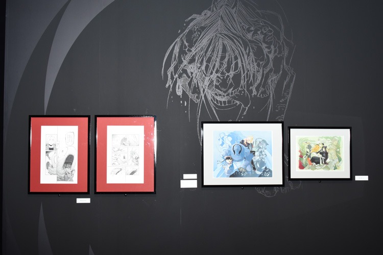 「映画公開記念『鋼の錬金術師展』」の様子。