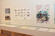 「映画『聲の形』」の展示の様子。