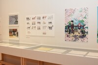 「映画『聲の形』」の展示の様子。