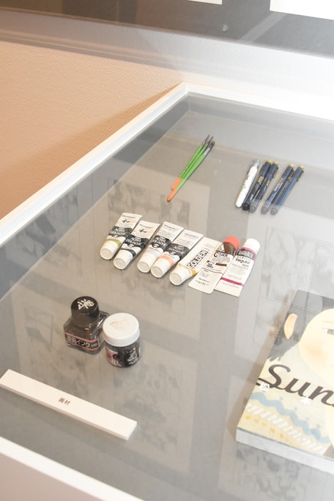 松本大洋の画材。