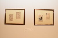 「月に吠えらんねえ」の展示の様子。