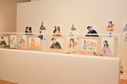 「応天の門」の展示の様子。