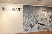 「BLUE GIANT」の展示の様子。