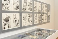 「BLUE GIANT」の展示の様子。