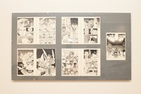 「BLUE GIANT」の展示の様子。