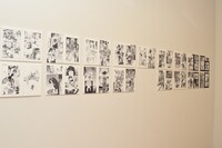 「有害都市」の展示の様子。