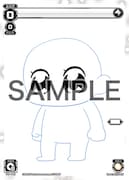 大川ぶくぶ描き下ろしによる「ウィクロス」カード。