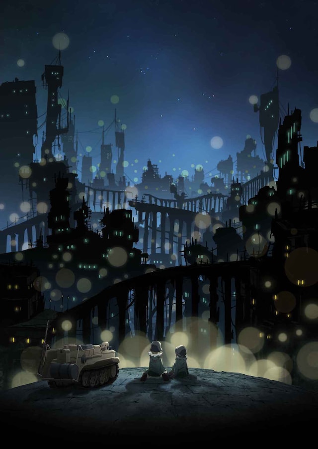 アニメ「少女終末旅行」新キービジュアル