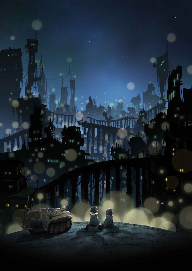 アニメ「少女終末旅行」新キービジュアル