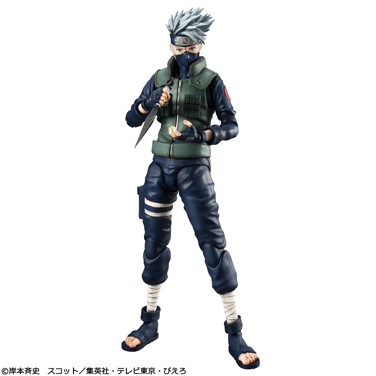 「ヴァリアブルアクションヒーローズDX NARUTO-ナルト- 疾風伝 はたけカカシ」