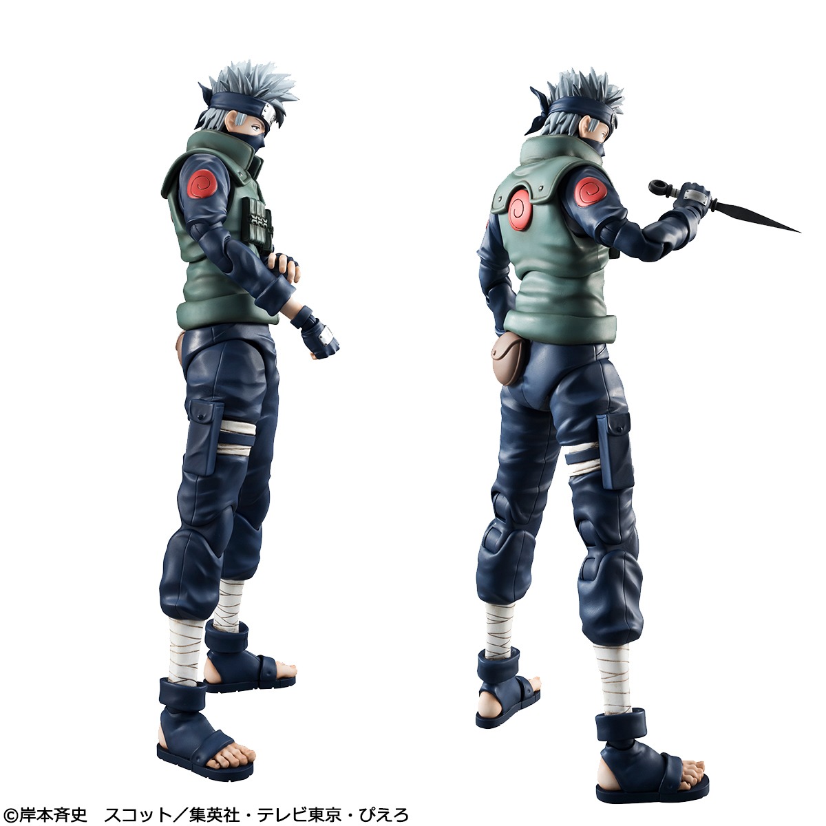 「ヴァリアブルアクションヒーローズDX NARUTO-ナルト- 疾風伝 はたけカカシ」