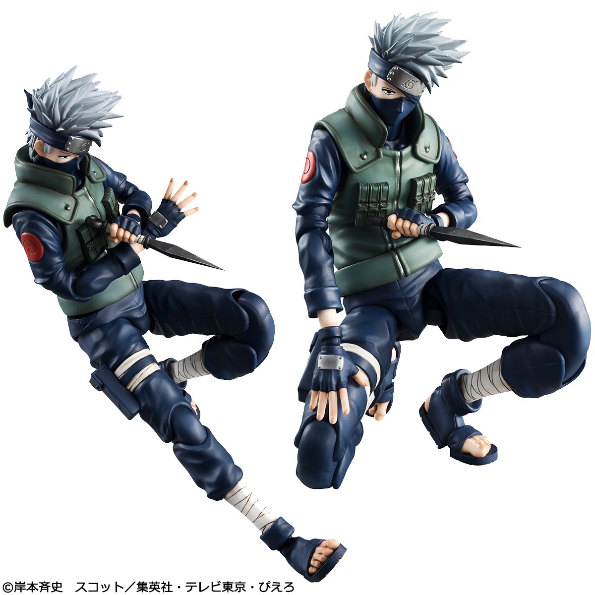「ヴァリアブルアクションヒーローズDX NARUTO-ナルト- 疾風伝 はたけカカシ」