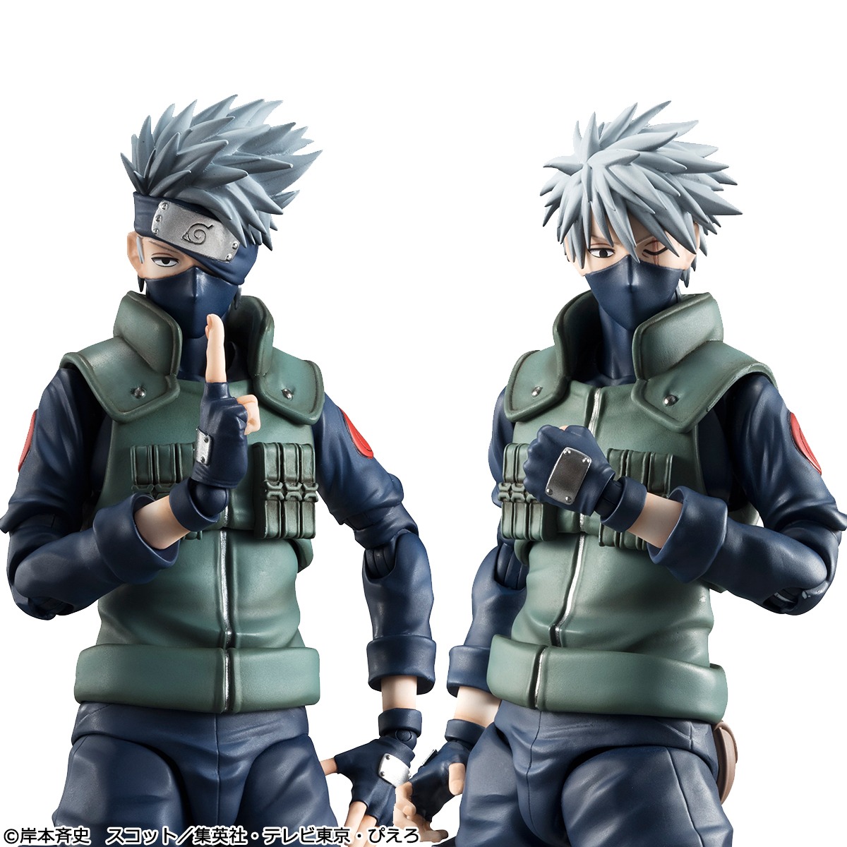 「ヴァリアブルアクションヒーローズDX NARUTO-ナルト- 疾風伝 はたけカカシ」
