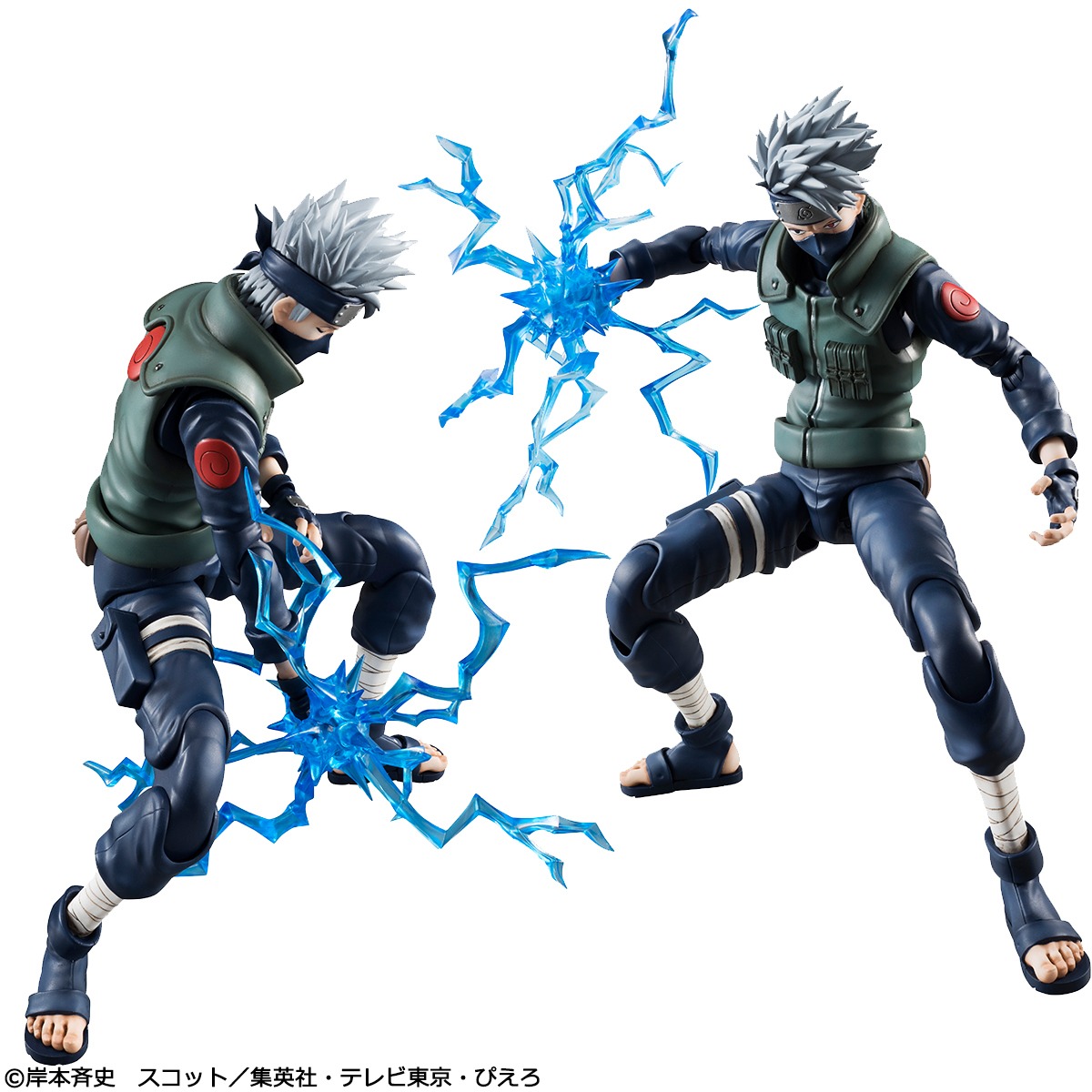 「ヴァリアブルアクションヒーローズDX NARUTO-ナルト- 疾風伝 はたけカカシ」