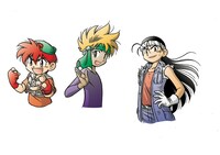 「爆走兄弟レッツ＆ゴー!!」イラスト