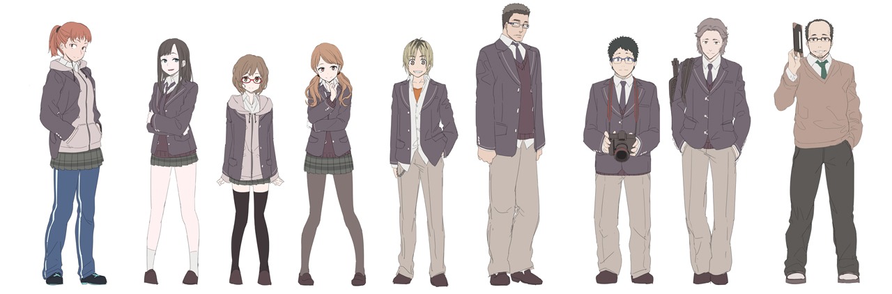 追加キャストが発表された「Just Because!」のキャラクター。