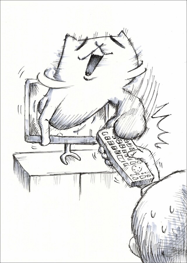 「チャンネルはフテネコのままで」より。