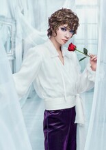 明日海りお扮するエドガー・ポーツネル。 (c)宝塚歌劇団（Photographer Chagoon/www.chagoon.com）