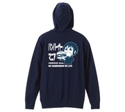 「ハンバーガーマニアジップアップパーカー」