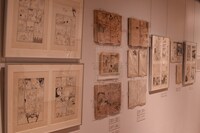 「クッキングパパ展 旅する。食べる。料理する。」の様子。