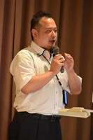 京都国際マンガミュージアム研究員の應矢泰紀氏。