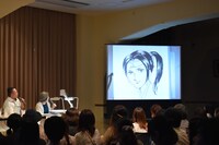 トークイベントの様子。