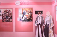 「イケメン展示◆彼と過ごした恋の園」の様子。