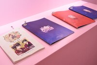 「イケメン展示◆彼と過ごした恋の園」の様子。