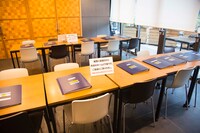 「白泉社即日デビューまんが賞」会場の様子。