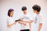 プレ稽古の様子。