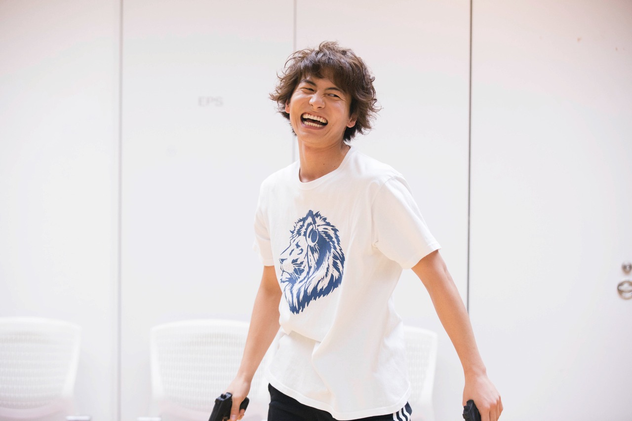 プレ稽古の様子。