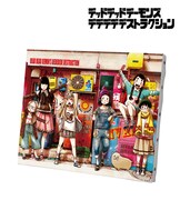 「デッドデッドデーモンズデデデデデストラクション」のキャンバスボード。