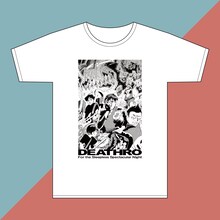 谷口菜津子のイラストを使用したTシャツ。