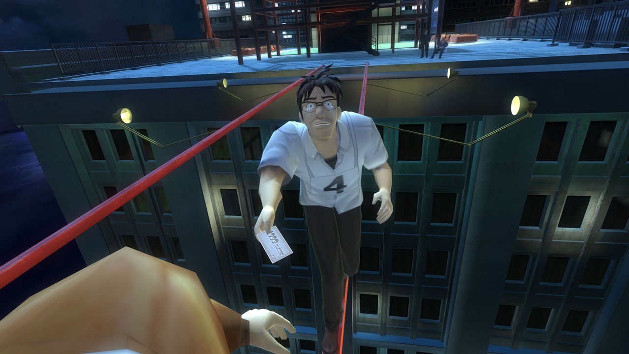 「カイジVR～絶望の鉄骨渡り～」より。