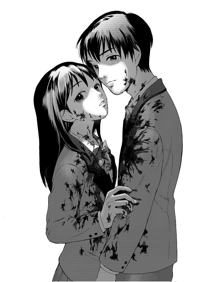 「友食い教室」のカット。(c)柑橘ゆすら・沢瀬ゆう／集英社