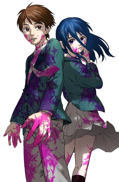 「友食い教室」のカラーカット。(c)柑橘ゆすら・沢瀬ゆう／集英社