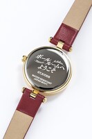 「ボールルームへようこそ」富士田多々良モデルの腕時計。