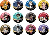 「ハイキュー!! ハロウィン in J-WORLD TOKYO」期間中、会場で販売される75mm缶バッジ。