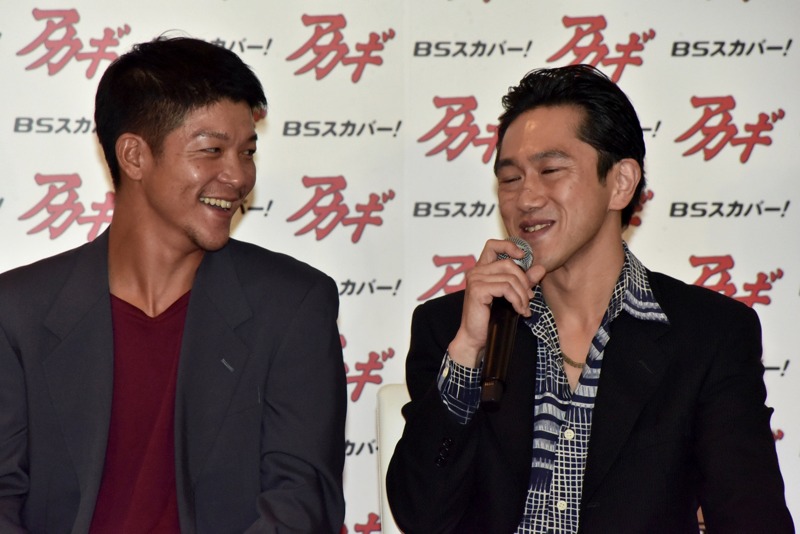 駿河太郎と六角慎司。
