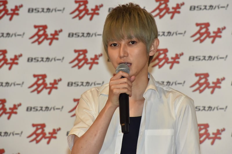 ドラマで赤木しげる役を演じる本郷奏多。