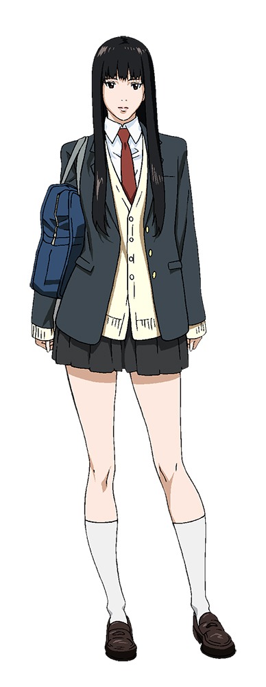 犬屋敷麻理のキャラクタービジュアル。