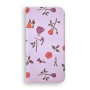 アニメ「少女革命ウテナ」をモチーフにした手帳型iPhoneケース。